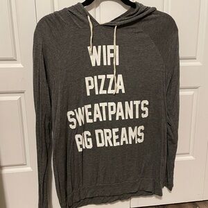 Graphic Lightweight Sweatshirt
